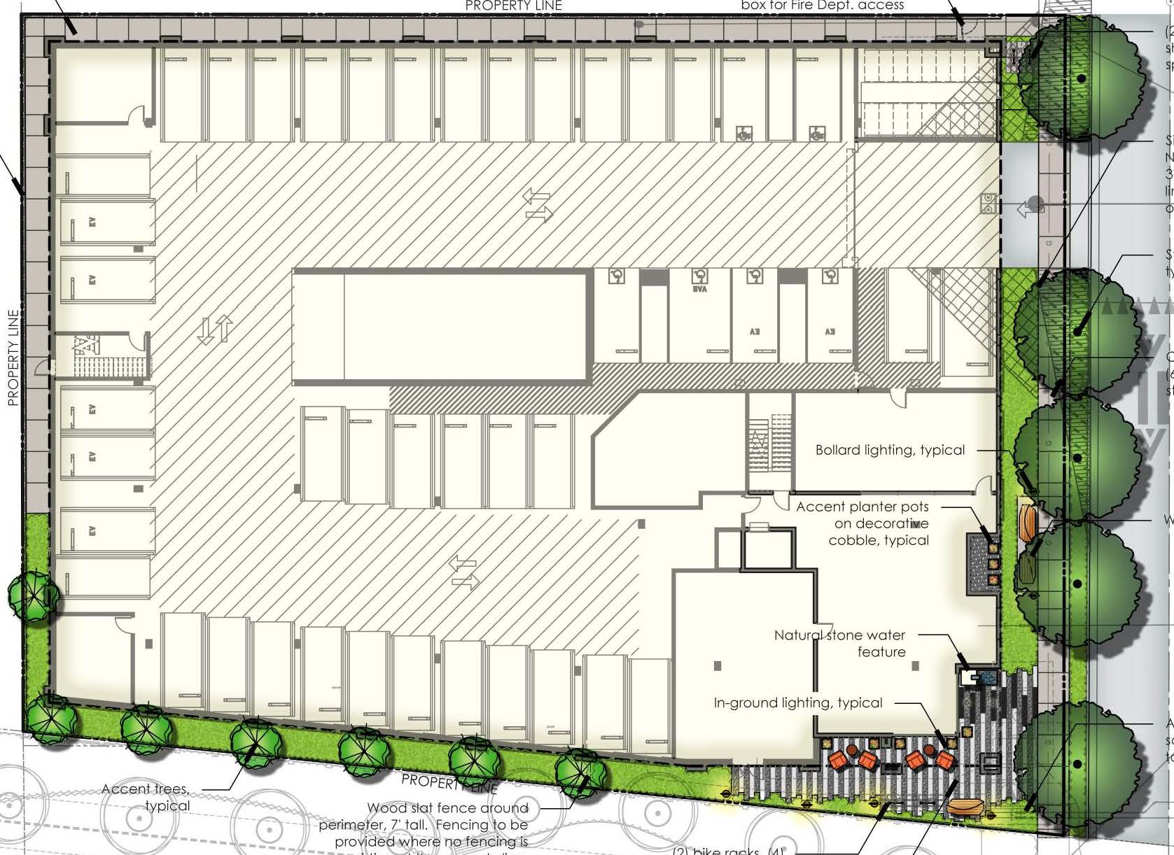 1500 N Shoreline Blvd Site Plan