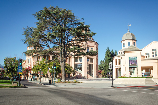 City Hall in the summer